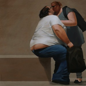 Galerie Montpellier | Oeuvres: Le très gros baiser