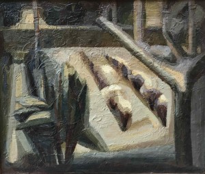 Galerie Montpellier | Richarme: Vignes enneigées