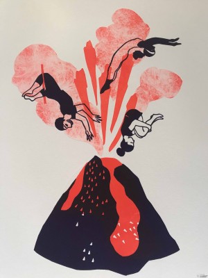 Galerie Montpellier | Evelyne Mary: Les acrobates