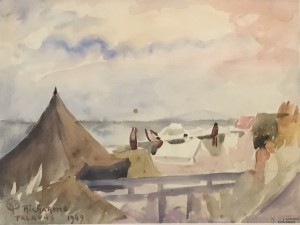 Galerie Montpellier | Richarme : Crépuscule à Palavas 
