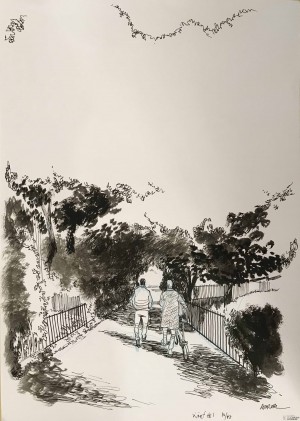 Galerie Montpellier | AUREL : Sabrina Krief sortie Musée d'Histoire naturelle page95