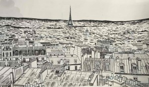 Galerie Montpellier | AUREL: Toits de Paris - extrait
