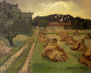 Meules à l'audebarderie 1936