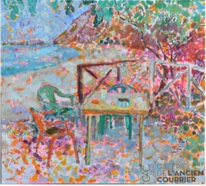 Galerie Montpellier | Kirsten B&oslash;gh: Under the pergola