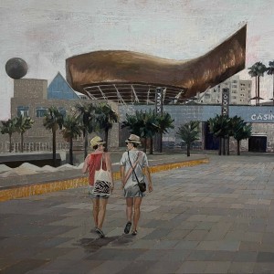 Galerie Montpellier | Rusi&ntilde;ol Masramon: Ville Olympique Barcelone II