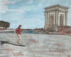 Galerie Montpellier | Rusi&ntilde;ol Masramon: Une promenade au Peyrou