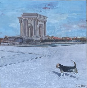 Galerie Montpellier | Rusiñol Masramon: Le chien et le Peyrou