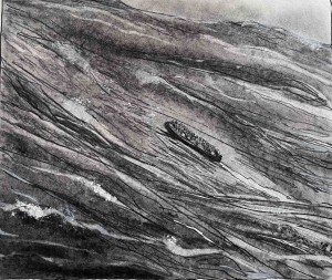 Galerie Montpellier | AUREL: Le bateau d'Omar p60
