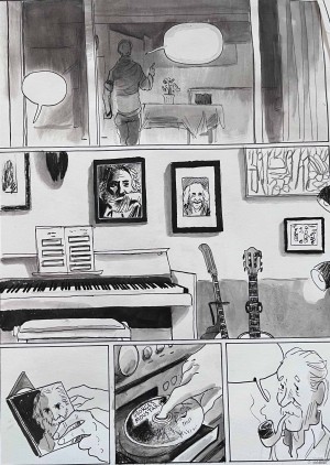 Galerie Montpellier | AUREL: Calvet - Moustaki