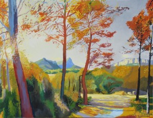 Galerie Montpellier | David Rycroft: Pic Saint Loup IV
