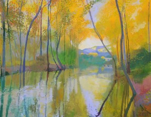 Galerie Montpellier | David Rycroft: Hérault, fin d'après-midi