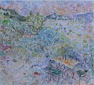 Galerie Montpellier | Kirsten B&oslash;gh: Un diner dehors