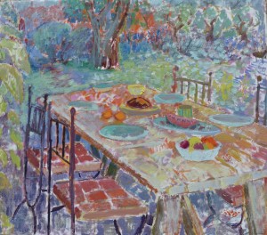 Galerie Montpellier | Kirsten B&oslash;gh: La table est mise II