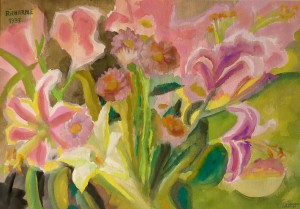 Fleurs éclatantes 1987