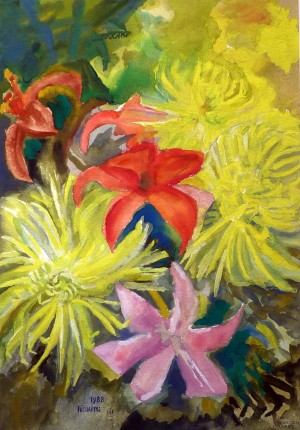 Galerie Montpellier | Richarme: Tokyo et lys 1988