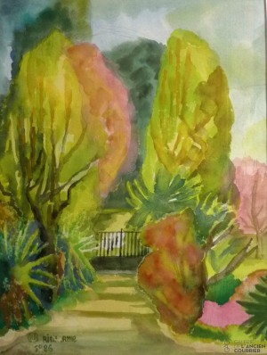 L'all&eacute;e des fleurs 1986