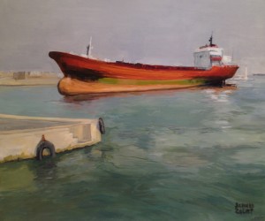 Galerie Montpellier | Oeuvres: Le cargo rouge